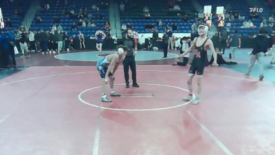 113 lbs Quarterfinal - Grayson Kirby, North Andover vs John Woodall, Franklin