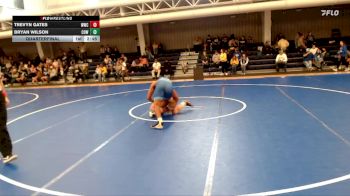 197 lbs Quarterfinal - Trevyn Gates, Western Wyoming College vs Bryan Wilson, Cowley College