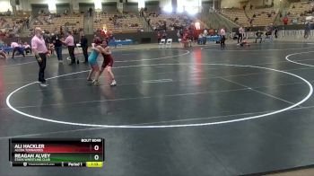 100 lbs 5th Place Match - Reagan Alvey, Stars Wrestling Club vs Ali Hackler, Alcoa Tornadoes