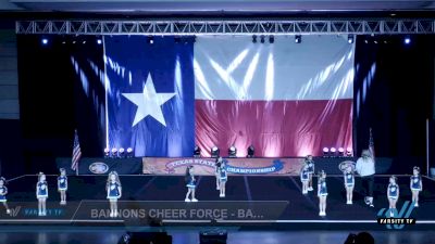 Bannons Cheer Force - Baby Jedi's [2022 L1 Tiny - Novice - Restrictions Day 1] 2022 American Cheer Power Galveston Showdown DI/DII