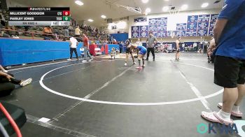 85-91 lbs Rr Rnd 4 - Millicent Goodgion, Chandler Takedown Club vs Paisley Jones, Tecumseh Youth Wrestling