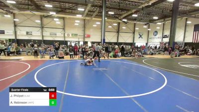 52 lbs Quarterfinal - Jameson Philpot, Gladiator WC vs Archer Robinson, Umpqua Wrestling Club