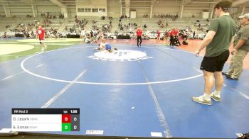 106 lbs Rr Rnd 3 - Dominick Lezark, OBWC Bazooka Red vs Sebastian Erman, Grapplers Garage