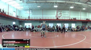 106 lbs Quarterfinal - Royce Malone, Red Cobra Westling Academy vs Caleb Schaefer, Maurer Coughlin Wrestling Club