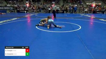 115 lbs Prelims - Gunner Cooper, Mcdonald County WC vs Brock Gowens, Okwa