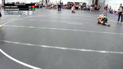 126 lbs Round 1 (4 Team) - Carlo Salinas, Revival vs Kevin McFadden, Broad Axe Gold