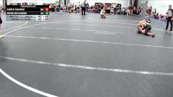 126 lbs Round 1 (4 Team) - Carlo Salinas, Revival vs Kevin McFadden, Broad Axe Gold