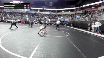 53.5-58 lbs Quarterfinal - Heidi Robinson, Arkansas vs Bailey Winch, Thoroughbred