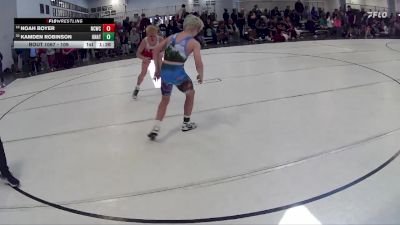 109 lbs Champ. Round 2 - Kamden Robinson, Elm Creek vs Noah Boyer, Nebraska City Wrestling Club
