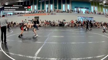 130 lbs Round 1 (4 Team) - Brooks McDonald, West Forsyth WC vs Ryan Hancock, Creeks Wrestling