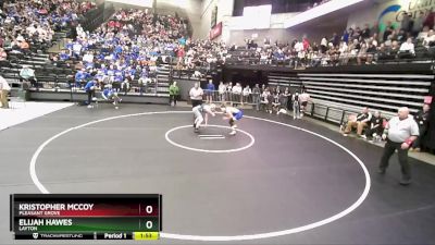 190 lbs Quarterfinal - Elijah Hawes, Layton vs Kristopher McCoy, Pleasant Grove