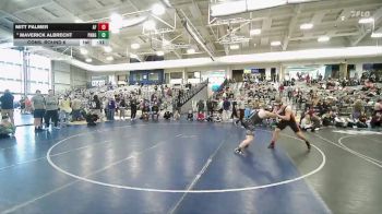 215 lbs Cons. Round 6 - Maverick Albrecht, Panguitch vs Mitt Palmer, American Fork