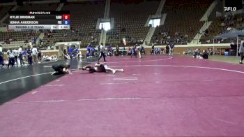 131 lbs Round 2 (8 Team) - Celia Ross, Mount Olive vs Kayla Jose, McMurry