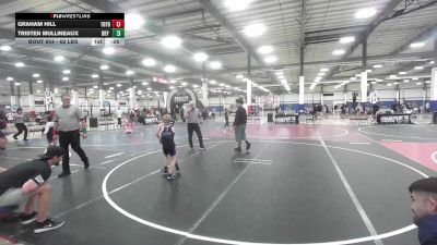 62 lbs 2nd Place - Tristen Mullineaux, Rby Wc vs Graham Hill, Trybe