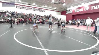 100-105 lbs Consolation - Ben Short, Mannford Pirate Youth Wrestling vs EASTON SCOLES, Morrison Takedown Club