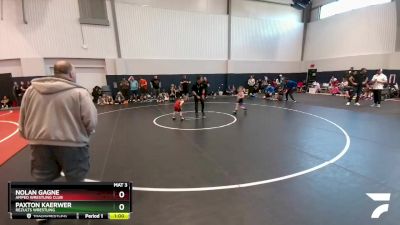 44 lbs Cons. Round 3 - Nolan Gagne, Amped Wrestling Club vs Paxton Kaerwer, ReZults Wrestling