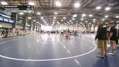 126 lbs Rr Rnd 1 - Gavin McGarry, Team RJN - HSB vs Tomas Melendez, Ground Up USA (RED) - HSB