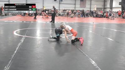 56 lbs Round 3 - 12:00pm Friday - Jett Cavazos, Southwest Elite vs Max Caudle, Maryland GOLD