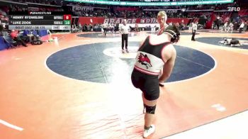 3A 190 lbs Cons. Semi - Ryder Janeczko, Yorkville (H.S.) vs Zachary Kruse, Hinsdale (Central)