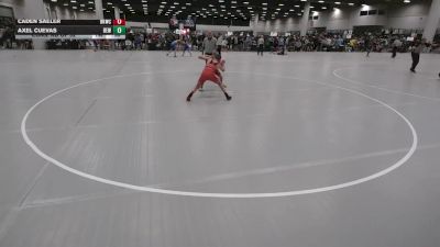 100 lbs Cons. Rd Of 32 - Caden Saeler, Bad Karma Wrestling Club vs Axel Cuevas, Betterman Elite Wrestling