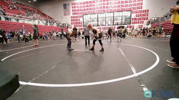 110 lbs Consi Of 8 #2 - Jace Henson, Team Nomad vs Raine Deatherage, Tecumseh Youth Wrestling