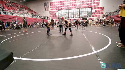 110 lbs Consi Of 8 #2 - Jace Henson, Team Nomad vs Raine Deatherage, Tecumseh Youth Wrestling