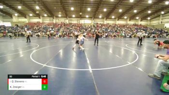 66 lbs Champ. Round 2 - Quinn Stevens, Westlake vs Krew Zesiger, Southern Utah Elite