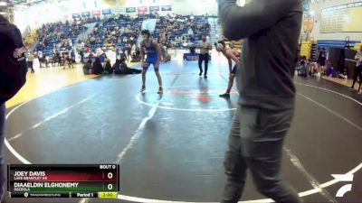 126 Blue Round 4 - Diaaeldin Elghonemy, Osceola vs Joey Davis, Lake Brantley Hs