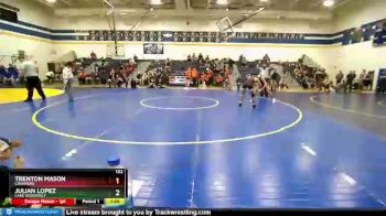 132 lbs Quarterfinal - Julian Lopez, Lake Roosevelt vs Trenton Mason, Cashmere