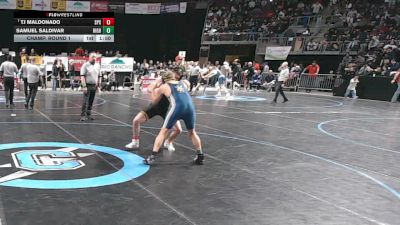 4A 165 lbs Champ. Round 1 - TJ Maldonado, St. Pius X vs Samuel Saldivar, Highland
