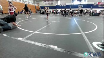 52-57 lbs Rr Rnd 2 - Kenlee Bruce, ARDMORE TAKEDOWN CLUB vs Arielle Wylie, Tuttle Wrestling