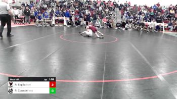 106 lbs Semifinal - Ryan Sigillo, Timberlane vs Ryan Cormier, Winnisquam