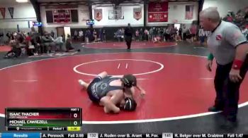 195 lbs Cons. Semi - Isaac Thacher, Fort Madison vs Michael Cawiezell, Muscatine