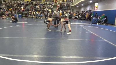 127 lbs R-32 - Johnny Coates, State College vs Sebastian Degennaro, Jensen Beach-FL