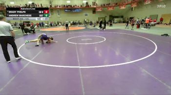 125 lbs Quarterfinal - Brady Phelps, Wisconsin-Whitewater vs Andrew Marchese, Castleton