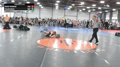 110 lbs Round 3 (12:30pm Saturday) - Talon Heck, Team Gotcha vs Noah Thomas, Backyard Brawlers