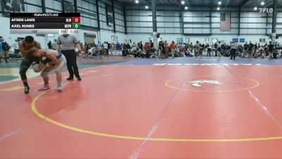 132 lbs 1 - Axel Nunes, NC PRIDE vs Ayden Laws, REAL LIFE WRESTLING CLUB