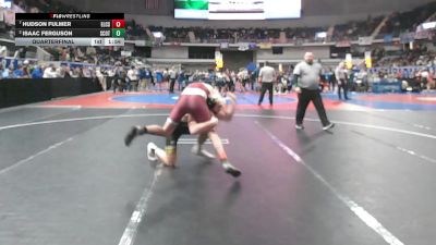 5A 144 lbs Quarterfinal - Hudson Fulmer, Elmore County School vs Isaac Ferguson, Scottsboro