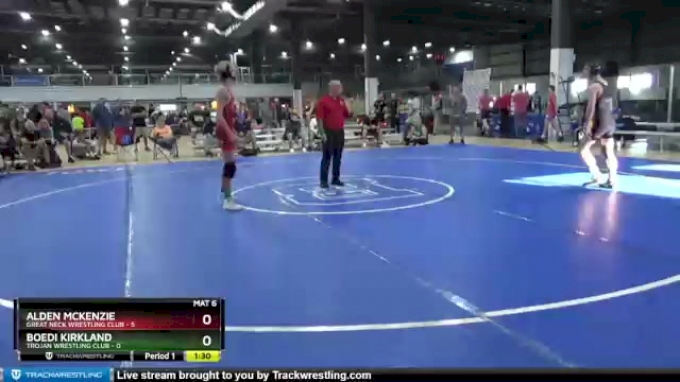 113 lbs Round 2 (6 Team) - Boedi Kirkland, TROJAN WRESTLING CLUB vs ...