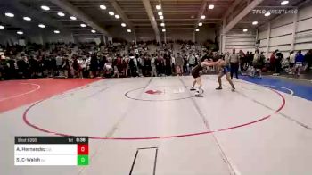 160 lbs Consi Of 16 #2 - Aaron Hernandez, CA vs Shane Cartagena-Walsh, NJ