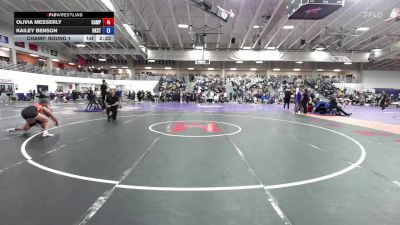 131 lbs Champ. Round 1 - Kailey Benson, Oklahoma State vs Olivia Messerly, Campbellsville University
