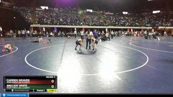 93 lbs Round 4 - Breckin White, Moen Wrestling Academy vs Camden Weaver, Moen Wrestling Academy