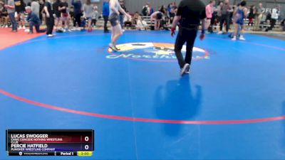 165 lbs Semifinal - Lucas Swogger, CNWC Concede Nothing Wrestling Club vs Percie Hatfield, Punisher Wrestling Company