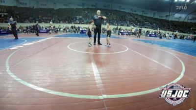 55 lbs Consi Of 16 #2 - Beckett Shepperd, TEAM CONQUER vs Walker Ensey, Duncan Demon Wrestling