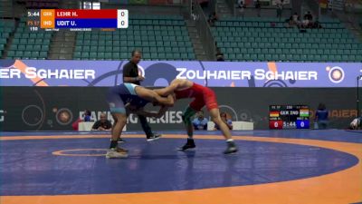 57 kg Semifinal - Horst Lehr, GER vs Udit Udit, IND