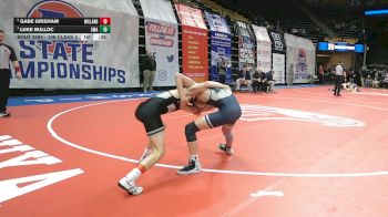 106 Class 3 lbs Cons. Round 3 - Luke Bulloc, St. Michael The Archangel vs Gabe Grisham, Willard