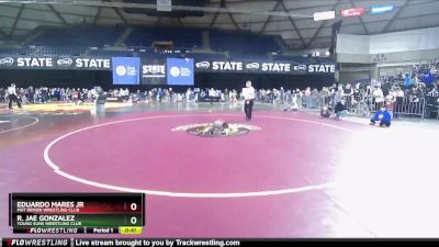 58 lbs Quarterfinal - R. Jae Gonzalez, Young Suns Wrestling Club vs Eduardo Mares Jr, Mat Demon Wrestling Club