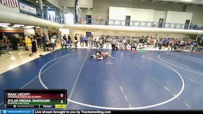 180 lbs 3rd Place Match - Dylan Mikhail Shafizadeh, Riverton Wolf Pack vs Isaac Liechty, Sanderson Wrestling Academy