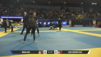 Michal Baly vs Thaís Loureiro Felipe 2026 IBJJF European NoGi