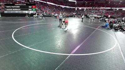 132 lbs Champ. Rd Of 16 - Alexis Burback, Hartford Union vs Hayli Fletcher, Fort Atkinson